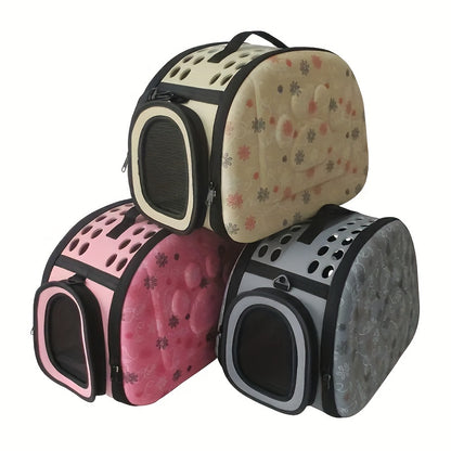 A Portable Fresh Air Pet Carrier Suitable for Small Dogs, Cats, Puppies, And Rabbits - a Comfortable And Breathable Travel Backpack