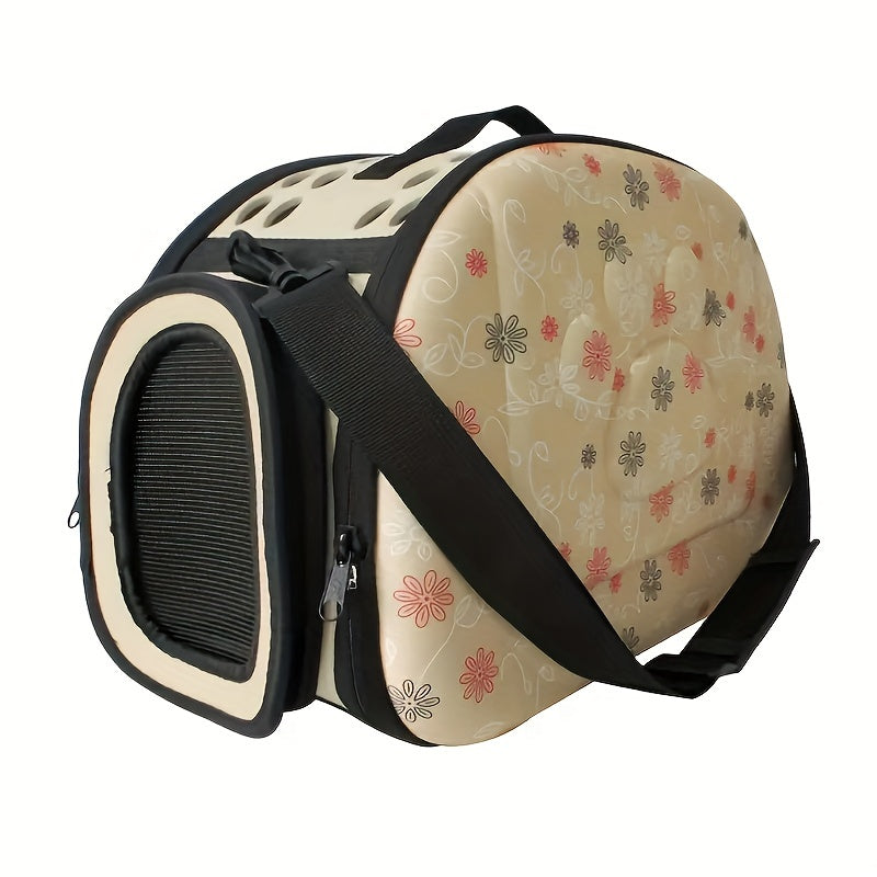 A Portable Fresh Air Pet Carrier Suitable for Small Dogs, Cats, Puppies, And Rabbits - a Comfortable And Breathable Travel Backpack