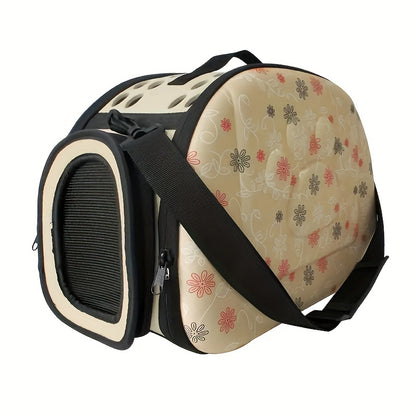 A Portable Fresh Air Pet Carrier Suitable for Small Dogs, Cats, Puppies, And Rabbits - a Comfortable And Breathable Travel Backpack