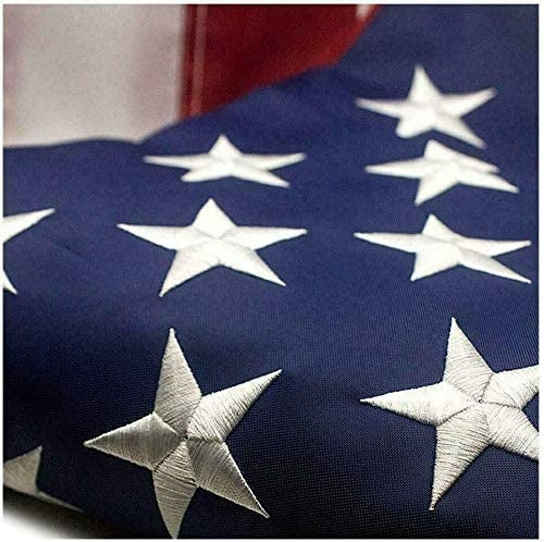 Bandera de Estados Unidos para Exteriores de Alta Resistencia con Estrellas Bordadas